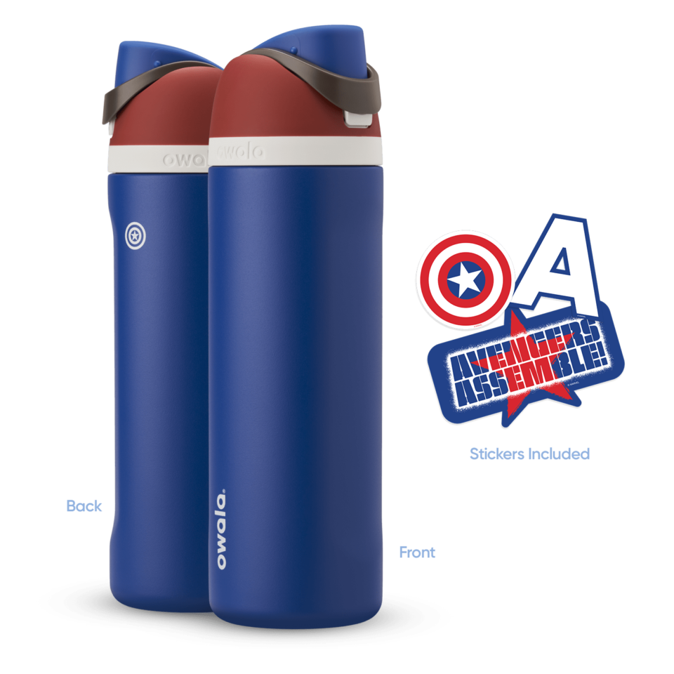 24oz FreeSip: Marvel Captain America